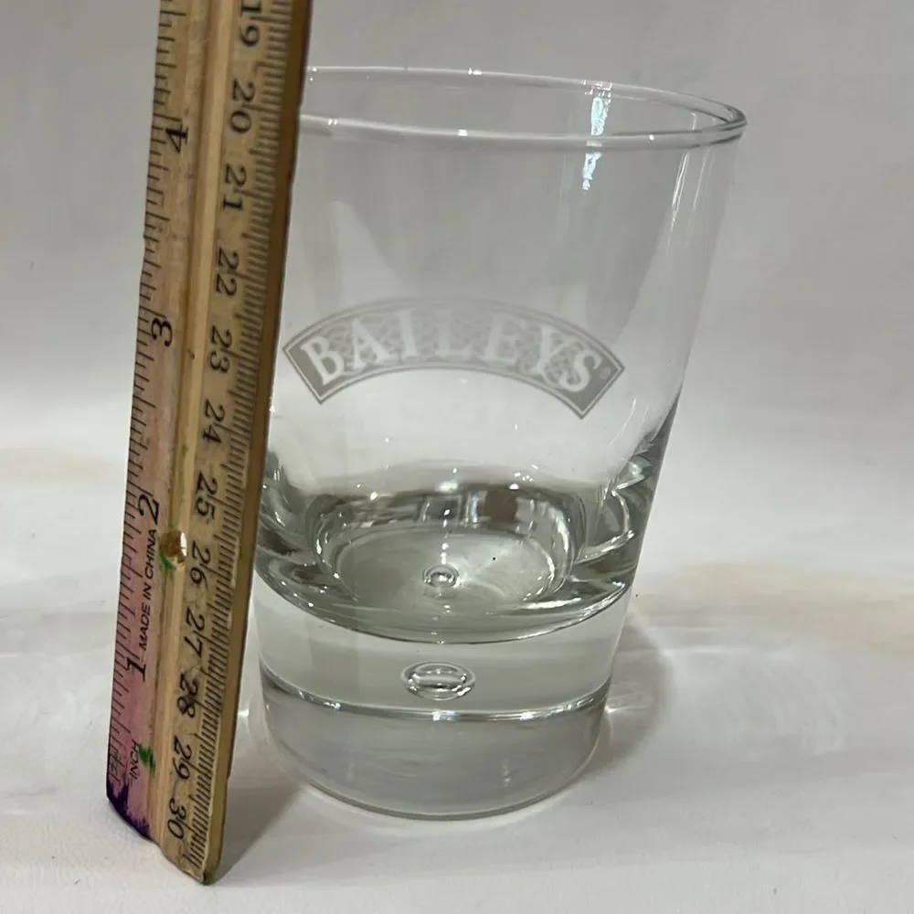 Baileys Irish Cream Liquor Rocks Glasses Drinking Dining Home Bar Cocktail Set 2